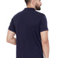 Cotton Blend Solid Half Sleeves Mens Polo T-Shirt